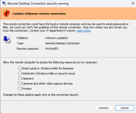That New Windows Warning About Remote Desktop? Don’t Ignore It.
