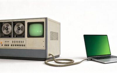 October in IT history: from “lo” to Windows 11